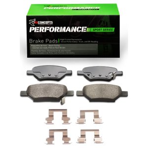 Chevrolet Malibu Brake Pads - Rear - R1 Concepts - Performance Sport - `04-`12